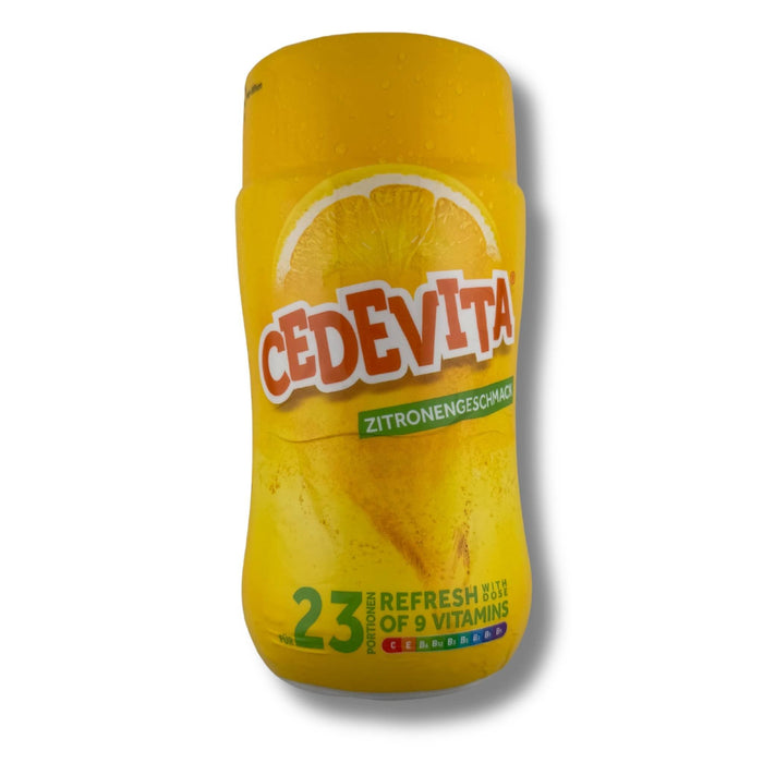 Cedevita Brausepulver Zitrone 455g – erfrischendes Multivitamin-Getränkepulver mit Zitronengeschmack, ideal zur schnellen Zubereitung