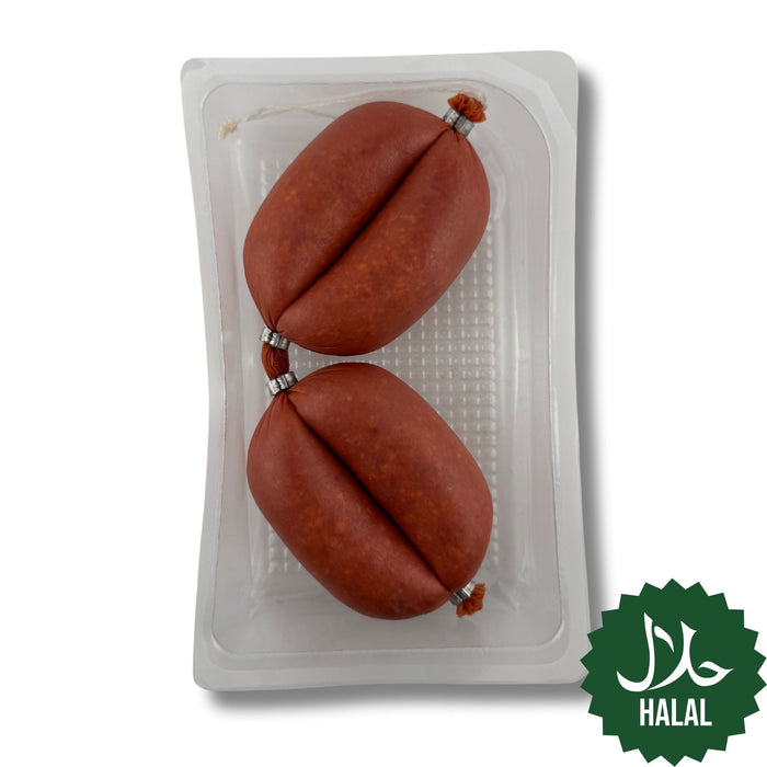 Kamar Parmak Sucuk 350 g – Halal Rinderwurst, traditionell türkisch gewürzt, würzig im Geschmack und besonders günstig erhältlich.