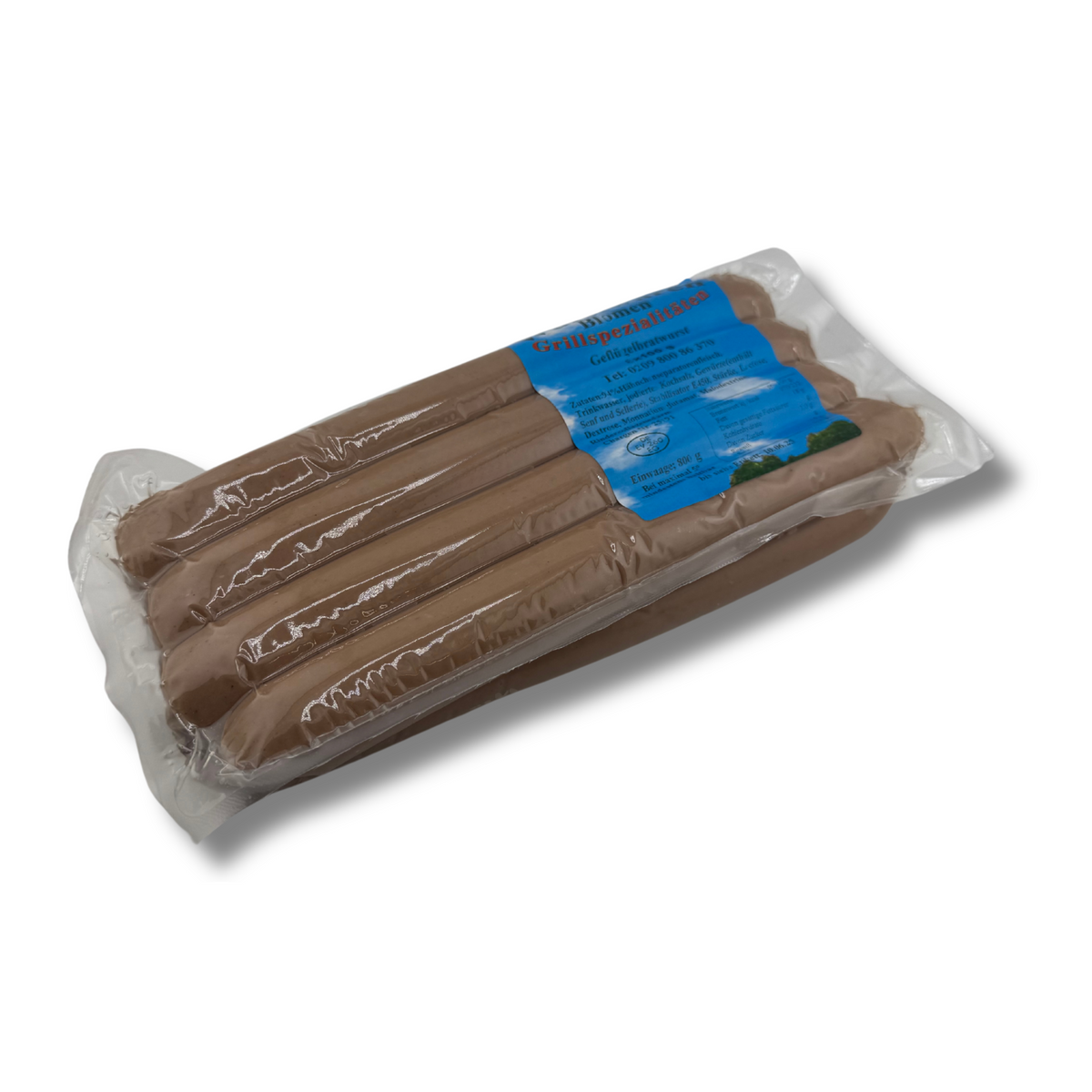 Geflügelbratwurst 800g