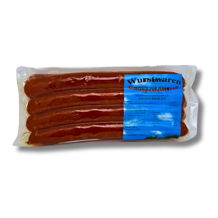Sosis mit Käse 800g