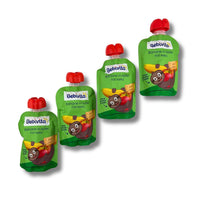 Bebivita Quetschies Banane Apfel und Keks 4 x 90 g