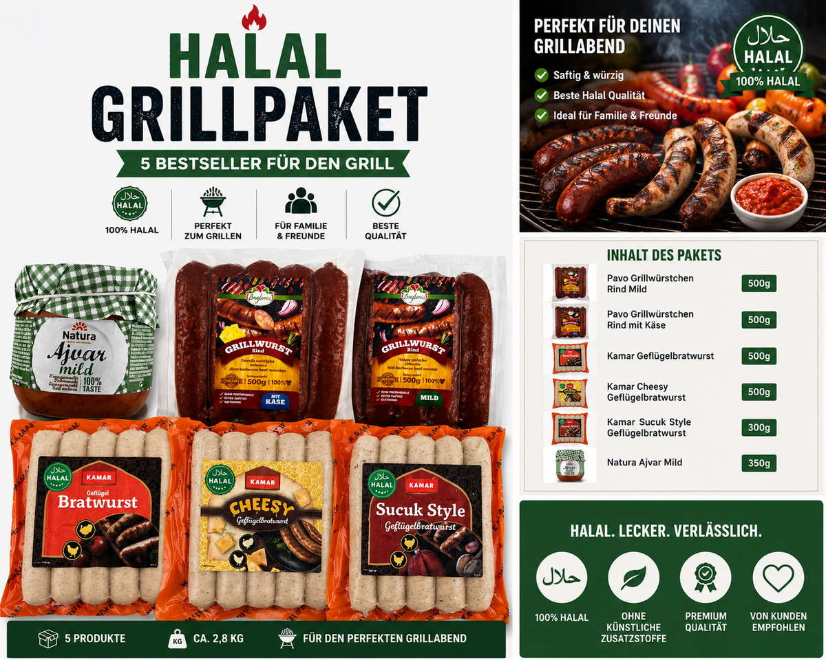 Halal Grillpaket Premium