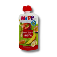 HiPP Quetschies Mango Banane in Apfel mit Karotte 8 × 100 g
