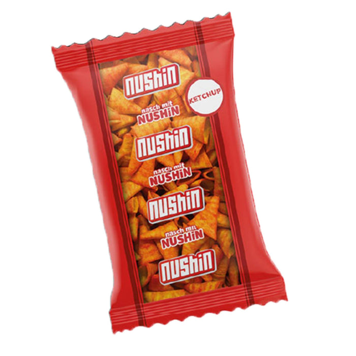 Nushin Mais Chips Ketchup 110 g – knusprige Mais-Chips mit würziger Ketchup-Würzung 🌽🍅