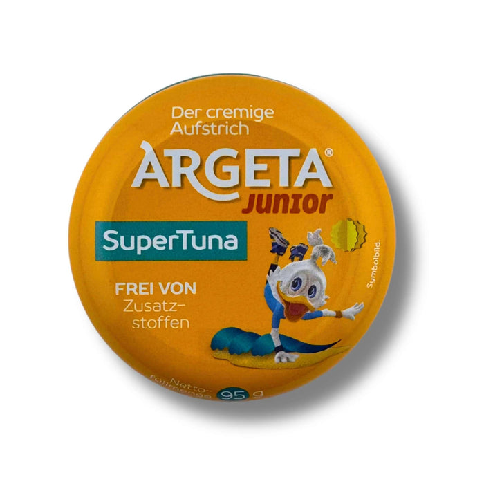Argeta Junior SuperTuna 95g – Thunfisch-Aufstrich für Kinder, cremig und lecker, ideal als Snack oder Brotaufstrich