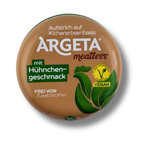 Argeta Meatless mit Hühnchengeschmack 95 g Dose – pflanzlicher cremiger Brotaufstrich