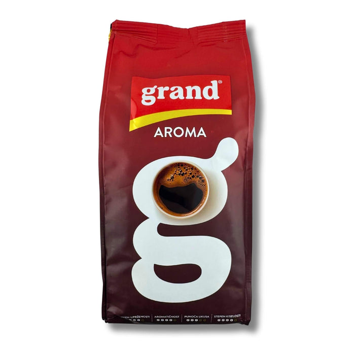 Grand Kaffee Aroma 500g – aromatischer gemahlener Kaffee, ideal für Espresso, Filterkaffee oder French Press