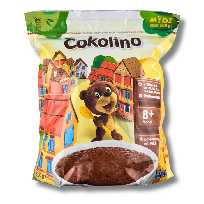 Podravka Čokolino 500g – cremiger Schoko-Getreidebrei für Kinder und Erwachsene, schnell zubereitet