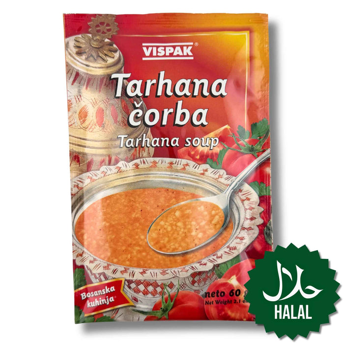 Vispak Tarhana Suppe Halal 60 g – traditionelle Balkan-Suppe