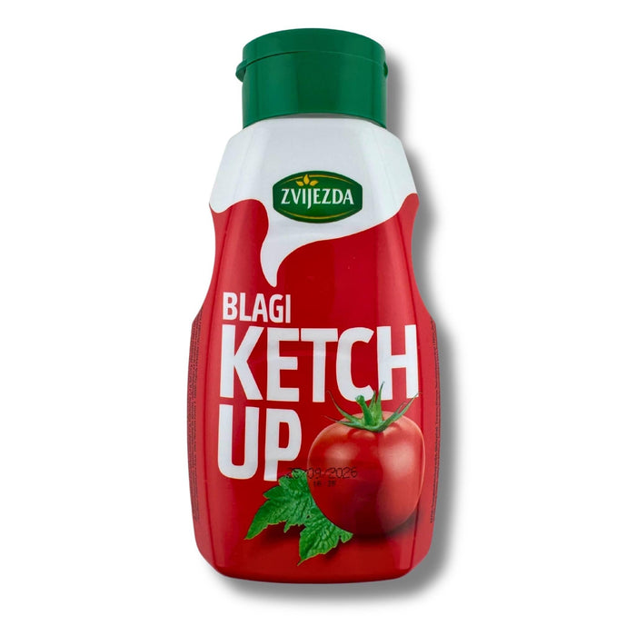 Zvijezda Blagi Ketchup mild 500g – milder Tomatenketchup, ideal zu Pommes, Sandwiches und Grillgerichten