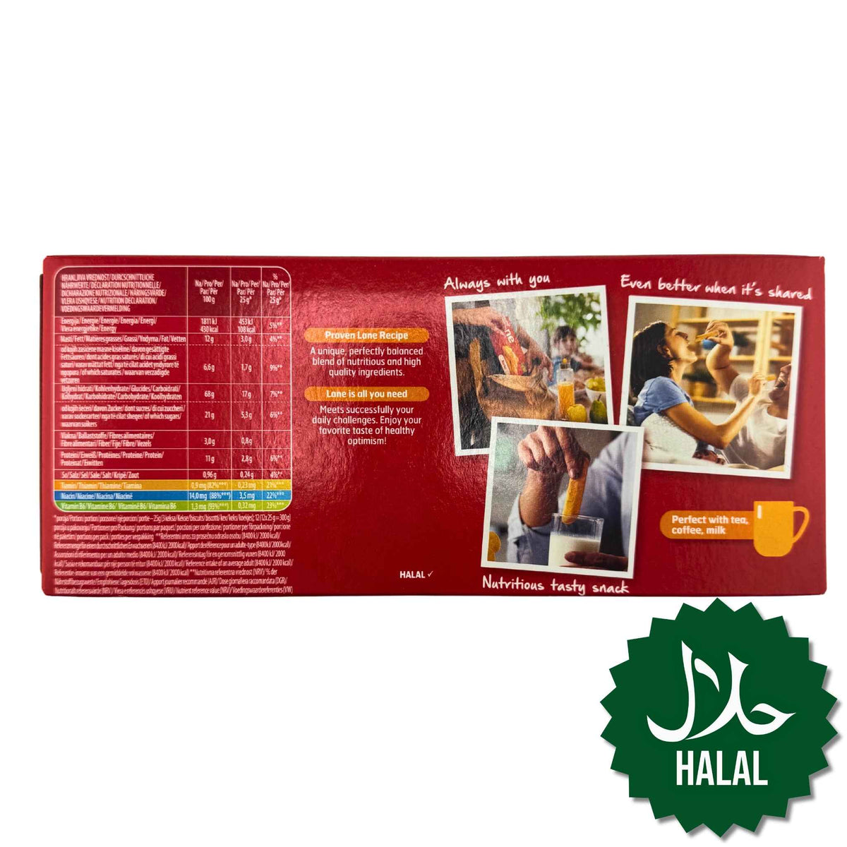 Bambi Lane Biscuits 300g – klassische Kinderkekse aus Weizen, ideal zum Snacken oder Backen