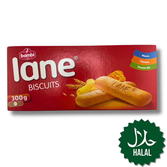 Bambi Lane Biscuits 300g – klassische Kinderkekse aus Weizen, ideal zum Snacken oder Backen