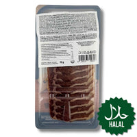 Brajlović Rinder-Prosciutto geschnitten 70 g – Halal-zertifizierter Prosciutto aus Rindfleisch