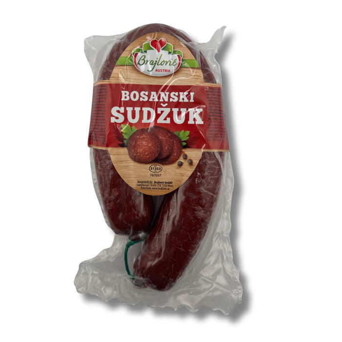 Brajlovic Bosanski Sudzuk 400g – traditionelle bosnische Knoblauchwurst nach Sucuk-Art