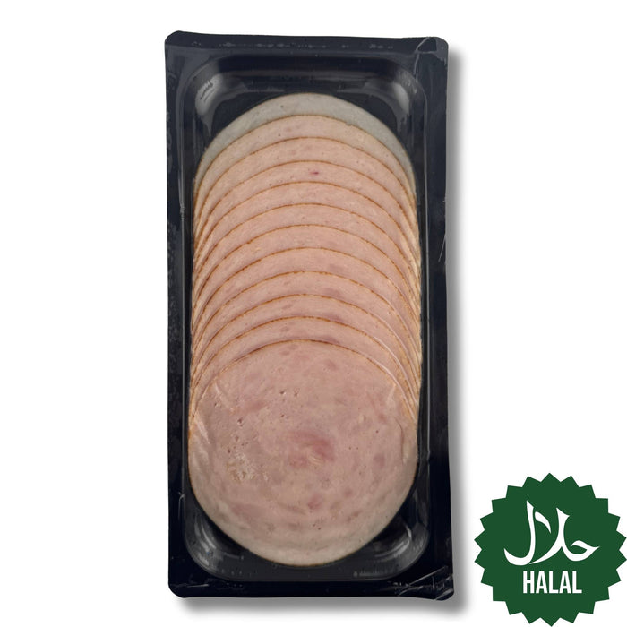 Putenbrust geräuchert und geschnitten 150 g – Halal-zertifizierter Putenaufschnitt in feinen Scheiben