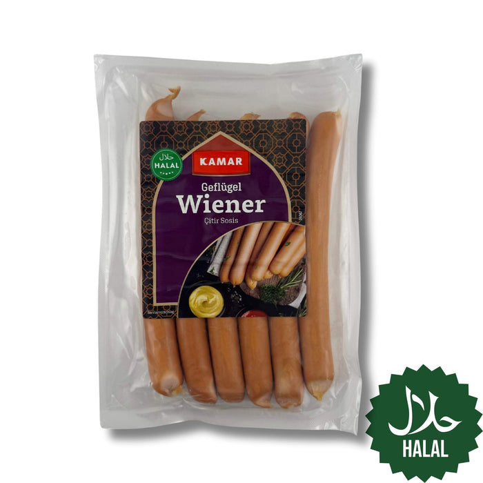 Kamar Halal Geflügelwiener 300g