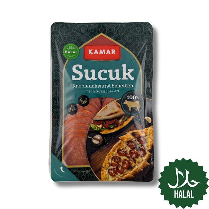 Kamar Parmak Sucuk geschnitten 200g Halal