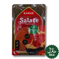 Halal Kamar Truthahn Peperoni Salami 200g – würzige Puten-Salami mit Peperoni für Pizza und Sandwiches