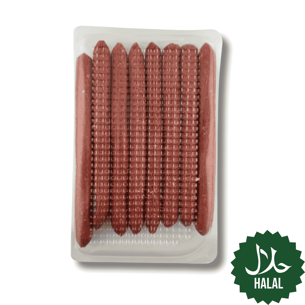 5er Pack Kamarnossi Truthahn Snack Salami 175 g Halal – würzige Geflügel Snack Salami aus Truthahn