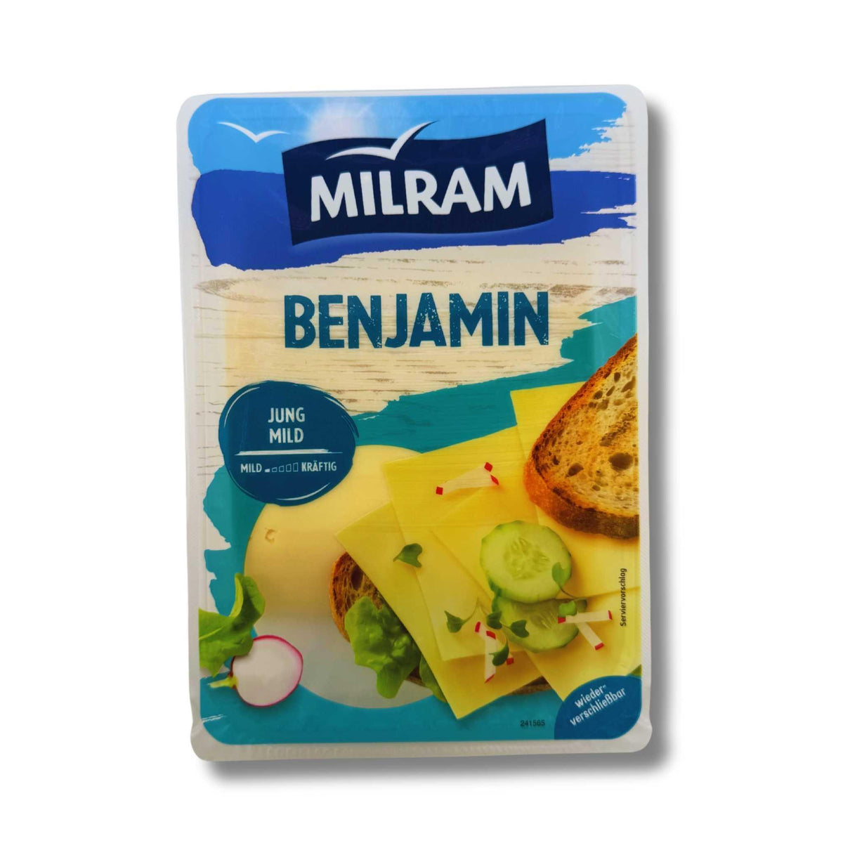Milram Benjamin 150g jung mild – milder Schnittkäse aus Kuhmilch