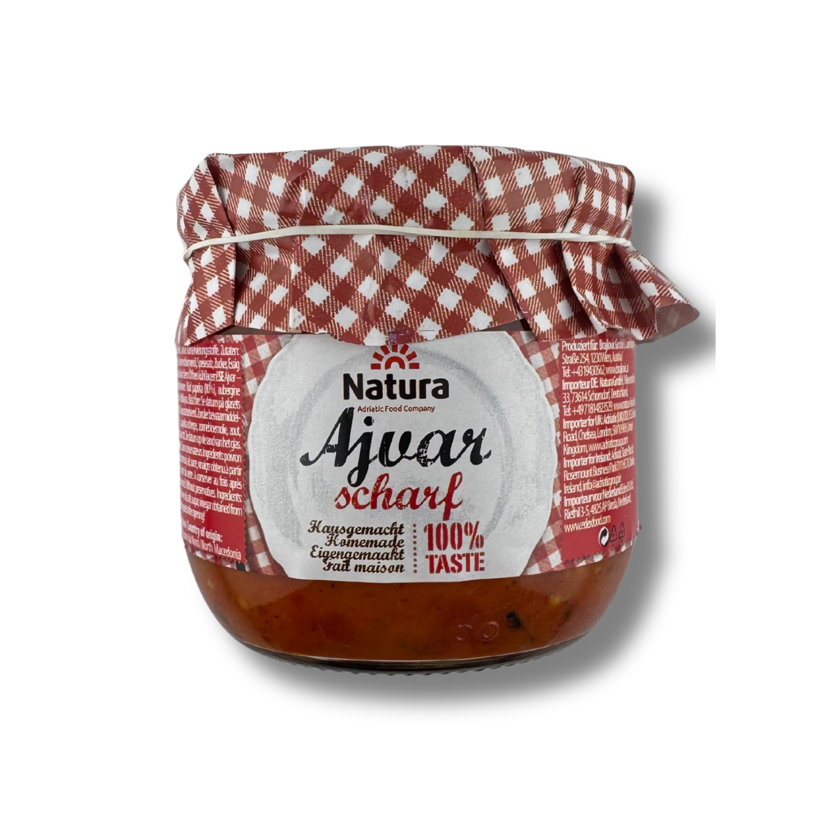 Natura Ajvar scharf 340g "hausgemacht"