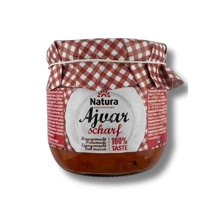Natura Ajvar scharf 340g "hausgemacht"