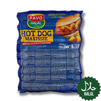 Pavo Hot Dog 1.000g Halal