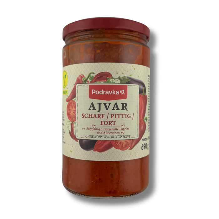 Podravka Ajvar scharf 690g
