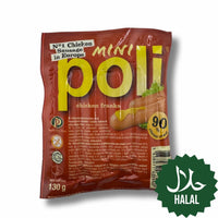 Poli Mini Chicken Franks 130g – kleine Geflügelwürstchen aus Huhn, ideal als Snack oder für Kinder