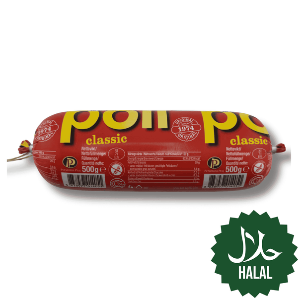 Poli_huehnerextrawurst_classic_500g_halal