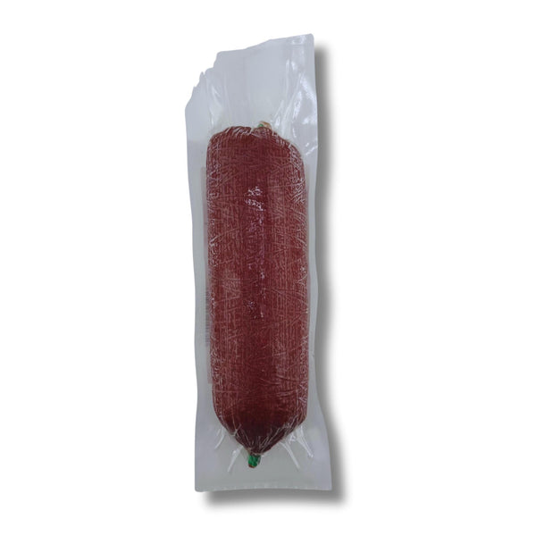 Halal Rindersalami mit Truthahnfleisch 400g verpackt