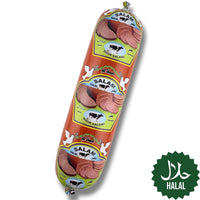 Sade Salam mit Rindfleisch 500 g – Halal Rindersalami, mild gewürzt, saftig und ideal für Sandwiches oder Brotzeit.
