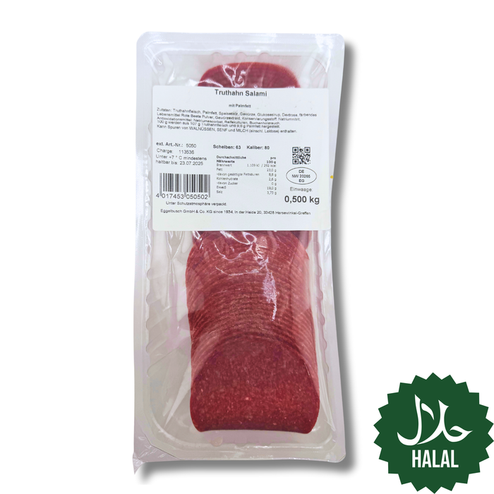 Truthahn Salami 500g Halal